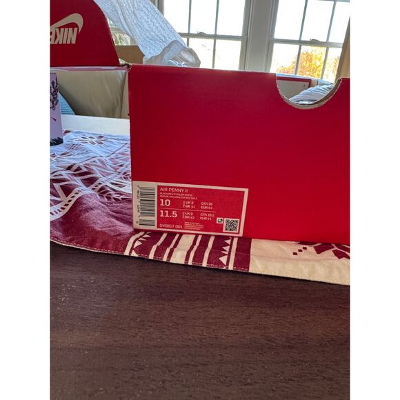 Nike Air Penny 2 “Black Patent” – Men’s 10 – New in Box – Retro Hoops Classic - Picture 4 of 6